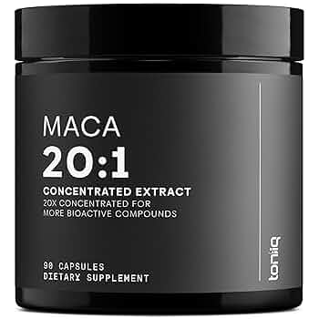 Amazon | Toniiq Single Origin Wildcrafted Maca （マカ